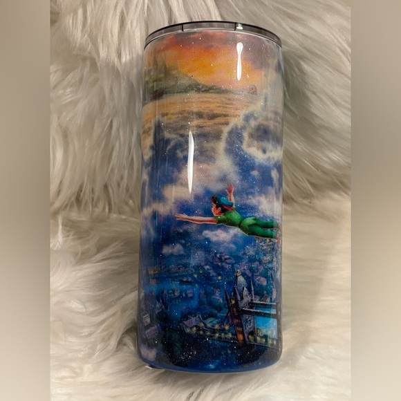 Hand Crafted Character Wide Mouthed Stainless Steel Tumbler 22 oz - Picture 1 of 8